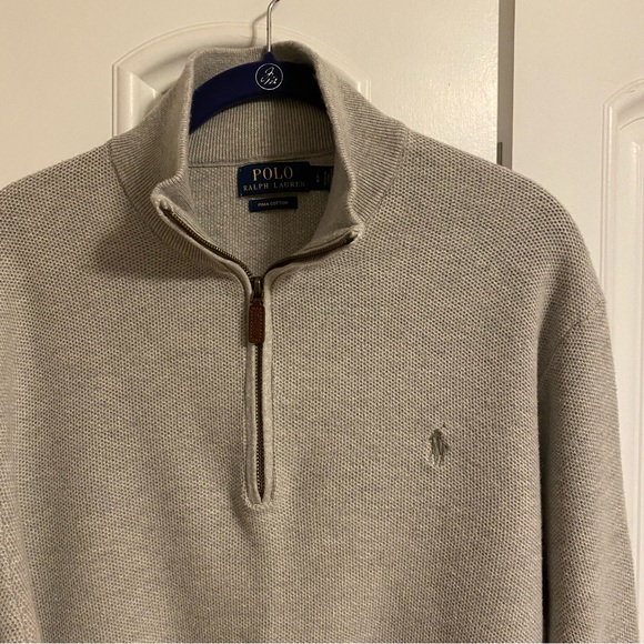 Polo Ralph Lauren 1/4 Zip Knit Sweater - Picture 2 of 7